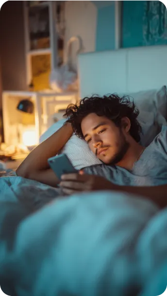 lachende moeder en dochter laten zien dat ze blij zijn om contact te hebben op whatsapp
